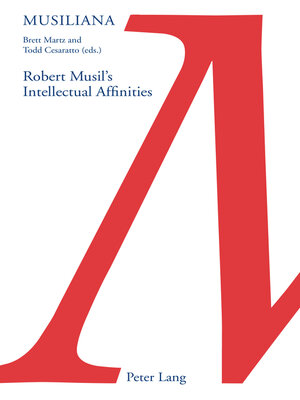 cover image of Robert Musil's Intellectual Affinities